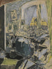 Madame Vuillard che cuci accanto alla finestra – Édouard Vuillard — vista dell’opera