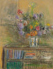 Stillleben mit Blumen vase - Édouard Vuillard — Ansicht des Kunstwerks