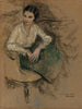 Portrait d'Irène Montanet (Conflit de cas) - Édouard Vuillard — Ansicht des Kunstwerks