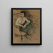 Portrait d'Irène Montanet (Conflit de cas) - Édouard Vuillard — gerahmtes Bild an der Wand