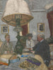 Sotto la Grande Lampada Saint-Jacut - Édouard Vuillard — vista dell’opera