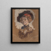Suzanne Tristan Bernard - Édouard Vuillard — quadro incorniciato alla parete
