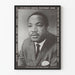 Poster omaggio a Dr. Martin Luther King Jr. – Ritratto in bianco e nero