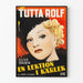 Poster vintage Cinema Tutta Rolf - Una lezione d'amore