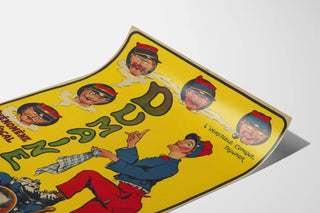Vintage-Poster Dumaine Komischer Soldat - Retro-Wanddekoration