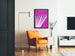 Poster E. Power Biggs - Vintage Violet Piano Design