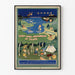 Vintage-Poster Ostkanada und Neufundland – Natur- und Abenteuer-Wanddekoration