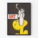 Decorative Poster Eat by T. Ungerer - Contemporary Art Poster