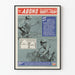 Vintage poster on the use of fertilizer for agriculture