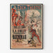 Vintage-Poster Eden Théâtre La Folie Parisienne Ballett Pantomime