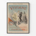 Vintage-Poster des Balletts Viviane - Wanddekoration für Theater und Tanz