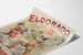 Vintage-Poster Eldorado CirAunez de Blairgerac Wanddekoration für Theater