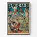 Vintage-Poster Eldorado Revue 1883 - Retro-Wanddekoration