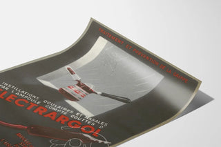 Poster vintage Electrargol - Trattamento e prevenzione dell'influenza