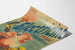 Vintage-Poster Electricine Rot und Weiß Wanddekoration im Retro-Stil