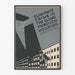Vintage poster to eliminate crime through housing in New York