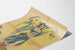 Poster vintage Emilienne Vildier Créole de la Réunion