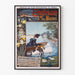 Vintage poster of Enghien-les-Bains, thermal spa and leisure station
