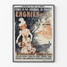 Poster vintage Enghien-les-Bains Fonti Solforose Francia