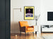 Poster Satellite Vintage Inglese Comunica il Futuro