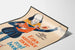Poster decorativo Goditi l'estate di più Leggi libri Artem Legrand