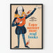Poster decorativo Goditi l'estate di più Leggi libri Artem Legrand