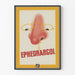 Vintage-Poster Éphédrargol - Retro-Wanddekoration Nase und Brille