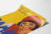 Poster vintage Samas Arance con ritratto femminile sorridente