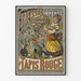Vintage New Year's Gift Poster with Impressive Red Carpet Selection