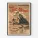 Vintage-Poster Ausflug Mont Saint-Michel Westbahn