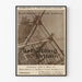 Poster d'epoca esposizione Ricostruire la Gran Bretagna - Royal Institute of British Architects