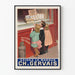 Vintage-Poster für Doppelrahmkäse Promotion Charles Gervais