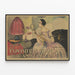 Vintage-Poster Französische Ausstellung Amsterdam Wanddekoration — gerahmtes Bild an der Wand