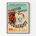 Vintage-Poster zur Weltausstellung der inkohärenten Künste