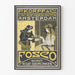 Vintage poster F. Korff & Co, cacao manufacturers Amsterdam