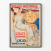 Vintage-Poster der Fabrique Nationale d'Armes de Guerre – Retro-Wanddekoration