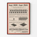 Vintage-Poster Britische Mobilmachung Krieg 1939-1942