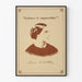 Vintage Poster Inspirational Quote « Failure is impossible » Susan B. Anthony