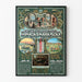 Vintage-Poster der Apotheke Santa Maria della Scala – Retro-Wanddekoration