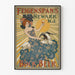 Poster vintage Feigenspan's Bock Beer Newark
