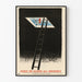 Poster murale vintage sicurezza scala e aperture