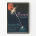 Vintage-Poster Feuerwerk für originelle Wanddekoration