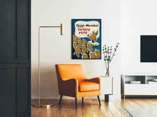 Vintage-Poster Feldmarschall Kartoffel Pete - Humorvolle Wanddekoration