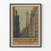 Vintage-Poster Fifth Avenue New York – Stadtwanddekoration