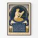 Poster vintage esposizione 50o anniversario Art Students League New York