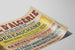 Vintage-Poster Feine Algerische Weinbrand - Vintage Wanddekoration — Ansicht des Kunstwerks