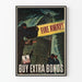 Poster vintage Guerra 5e prestito di guerra - Fire Away