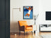 Vintage-Poster Flims Schweiz - Wanddekoration im Art Déco Stil