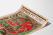 Vintage-Poster Wanddekoration Blumenübertöpfe 1895