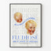 Vintage-Poster Fludiose – Retro-Medizinische Wanddekoration